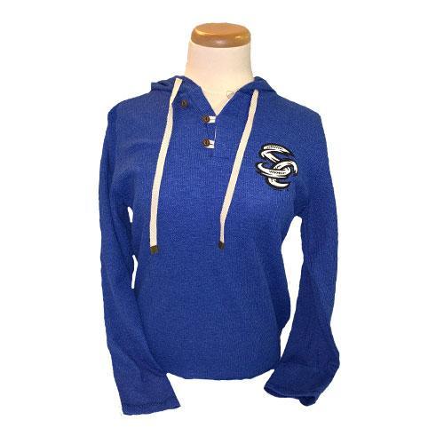 Omaha Storm Chasers Women's Augusta Royal Coast Hoodie