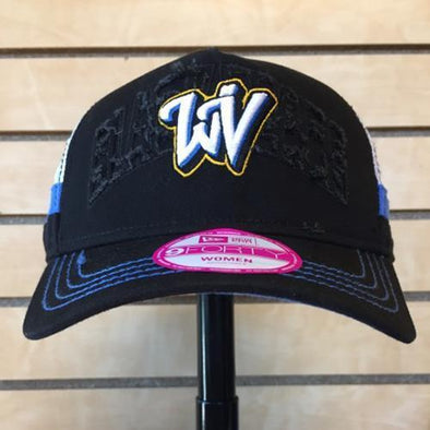 West Virginia Black Bears Women's Double Logo Hat