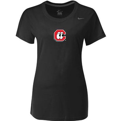 Chattanooga Lookouts Womens Black Nike DriFit Tee