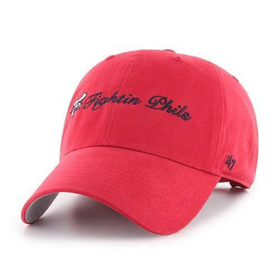 Reading Fightin Phils Women's '47 Clean Up Fightins Script Cap