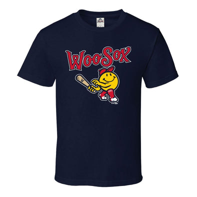 Worcester Red Sox Navy Youth Primary Tee