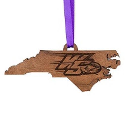 Winston-Salem Dash State Ornament w/Dash logo