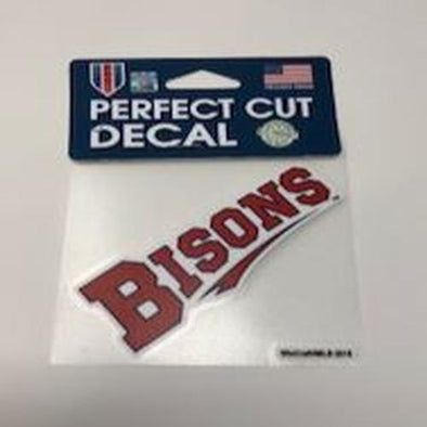 Buffalo Bisons 4 x 4 Decal - Wordmark