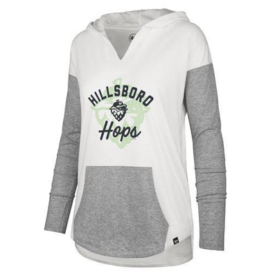 '47 Women's Fade Out Hood, Hillsboro Hops