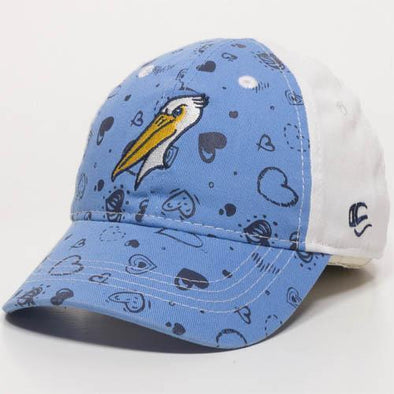 MYRTLE BEACH PELICANS OUTDOOR CAP YOUTH TODDLER PEANUT CAP