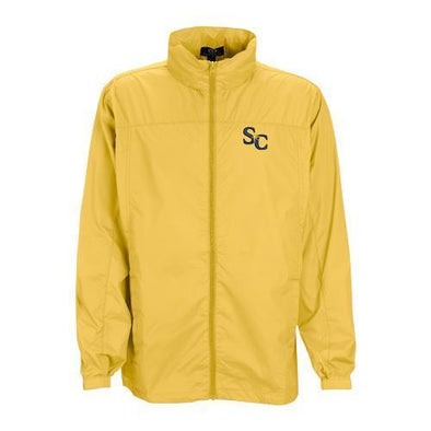 Charlotte Stone Crabs SC Rain Jacket, yellow