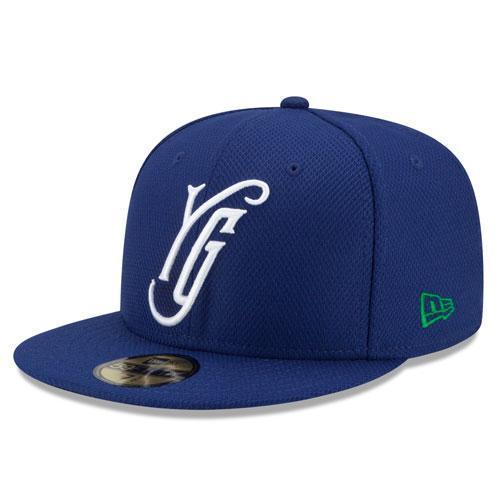 Hartford Yard Goats New Era On-Field YG Cap in Royal Blue