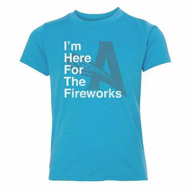 Augusta GreenJackets Youth Here for the Fireworks Tee
