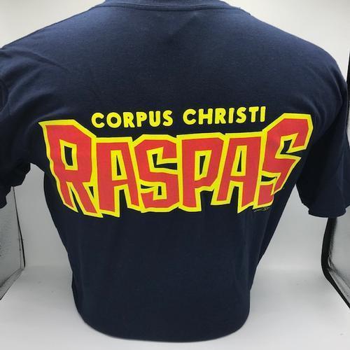 2019 - Youth - T Raspas Front & Back - Navy