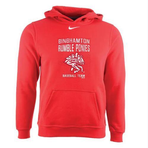 Nike Youth BRP Hoodie Red