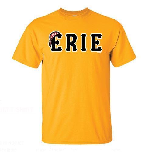 Erie SeaWolves Yellow Jersey Tee