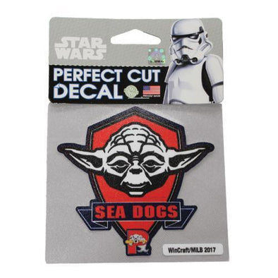 Portland Sea Dogs Star Wars Yoda Perfect Cut Sea Dogs Decal