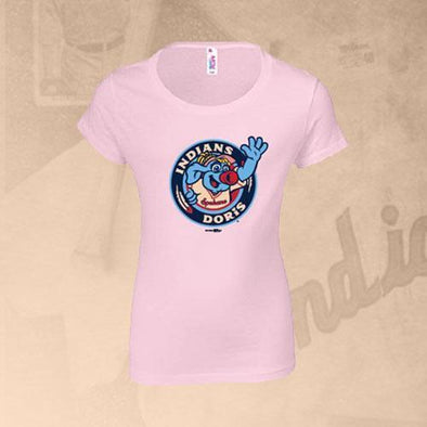 Spokane Indians Youth Pink Doris Logo Shirt