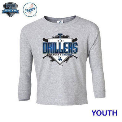 Tulsa Drillers Maniac Affiliate Long Sleeve Tee Youth