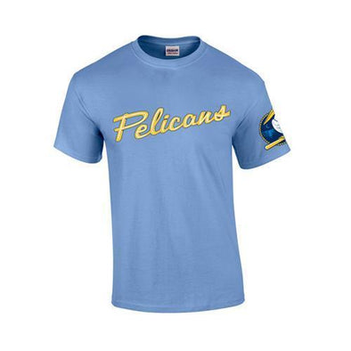 MYRTLE BEACH PELICANS YOUTH CAROLINA BLUE JERSEY TEE