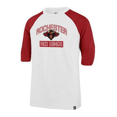 Rochester Red Wings Youth Red/White Baseball Tee