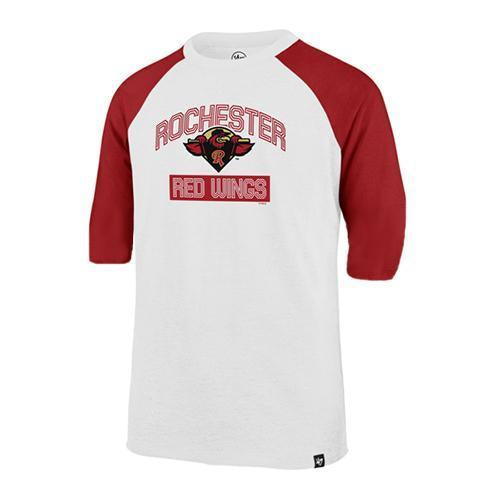 Rochester Red Wings Youth Red/White Baseball Tee