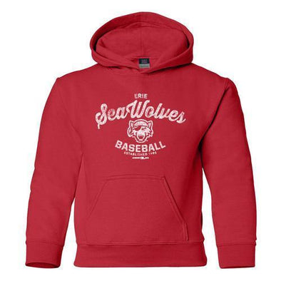 Erie SeaWolves MV Youth Fleece - Red