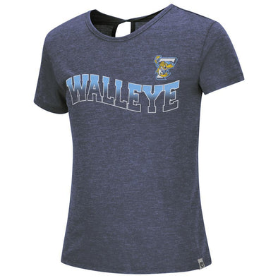 Toledo Walleye Wilma Youth Girls Keyhole T-shirt