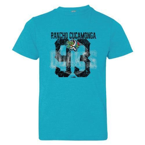 Rancho Cucamonga Quakes Youth Gridlock Retro T-Shirt
