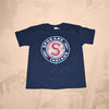 Spokane Indians Youth Logo Navy Tee