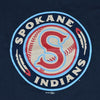 Spokane Indians Youth Logo Navy Tee
