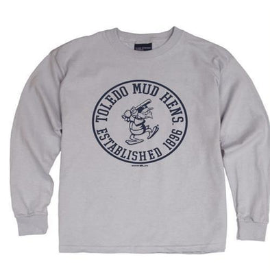 Youth Heather Grey Long Sleeve T