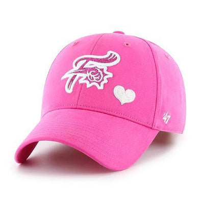 Reading Fightin Phils Youth '47 MVP Pink Glittered F-Fist