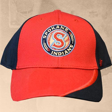 Spokane Indians Youth Stitcher Adj Cap