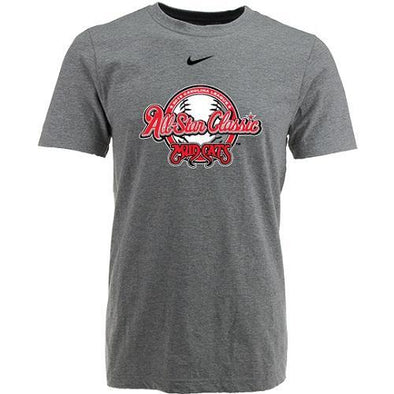 Carolina Mudcats Youth Heather All-Star Nike Core Tee