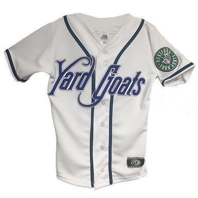 Hartford Yard Goats Youth Home Replica Jersey by OT Sports in White