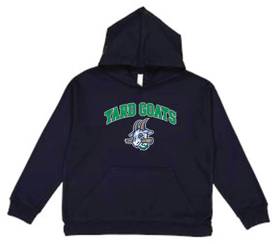 Hartford Yard Goats Soft as a Grape Youth Navy Pullover Hood