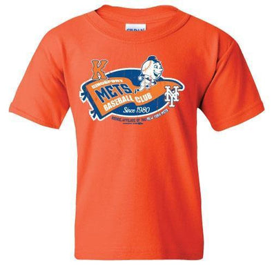 Kingsport Mets Youth Orange Flag T-Shirt
