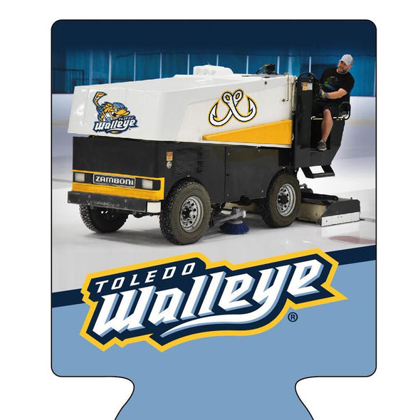 Walleye Zamboni Coozie