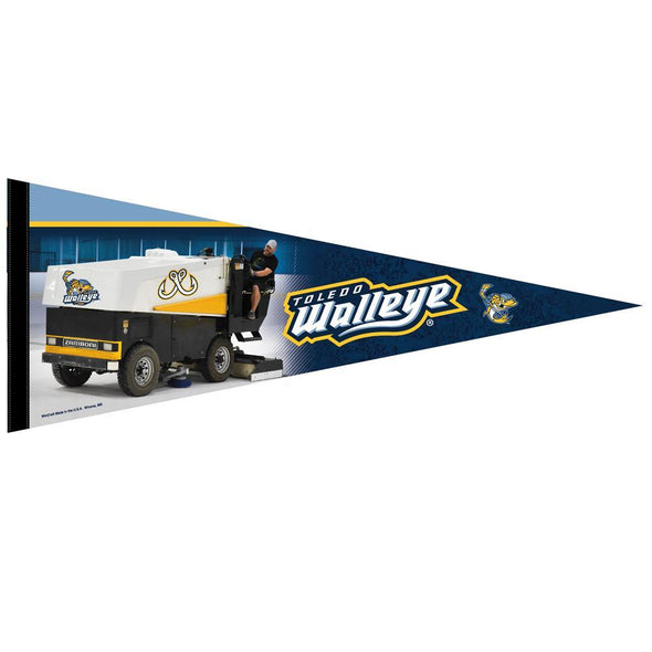 Walleye Zamboni Pennant