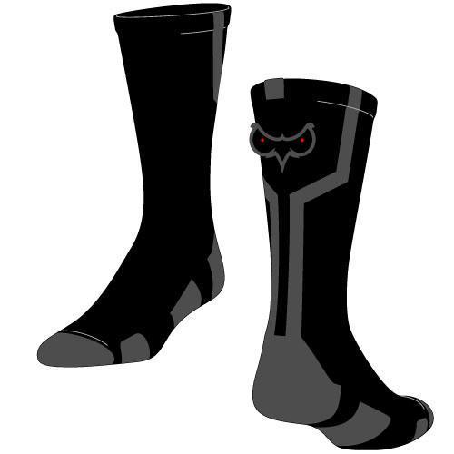 Orem Owlz Zone Crew Socks