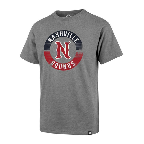 Nashville Sounds '47 Brand Kids Grey Orbit Super Rival Tee