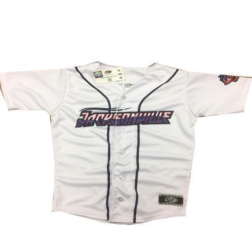 Jacksonville Jumbo Shrimp Adult Replica Home Jersey