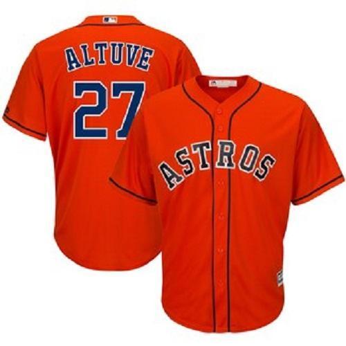 Round Rock Express Astros Altuve Alt Jersey Orange