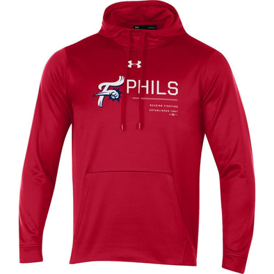 UA Red Fleece Pullover Hoodie