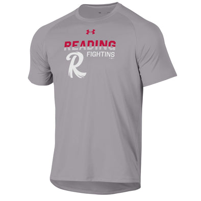 UA Gray Reading Fightins Tech Tee