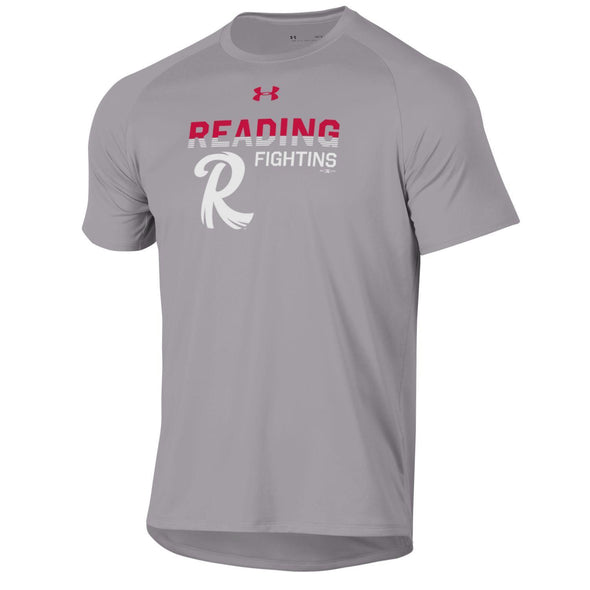 UA Gray Reading Fightins Tech Tee