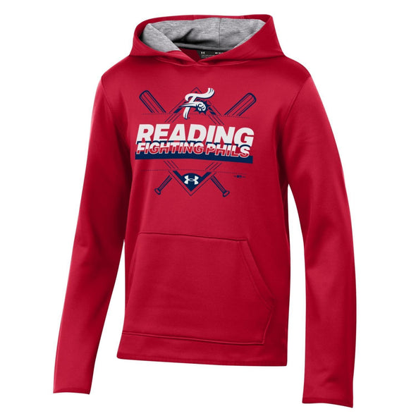 UA Youth Red Diamond Pullover Hoodie