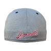 Nashville Sounds OC Boom Grey & Navy Stretch Hat