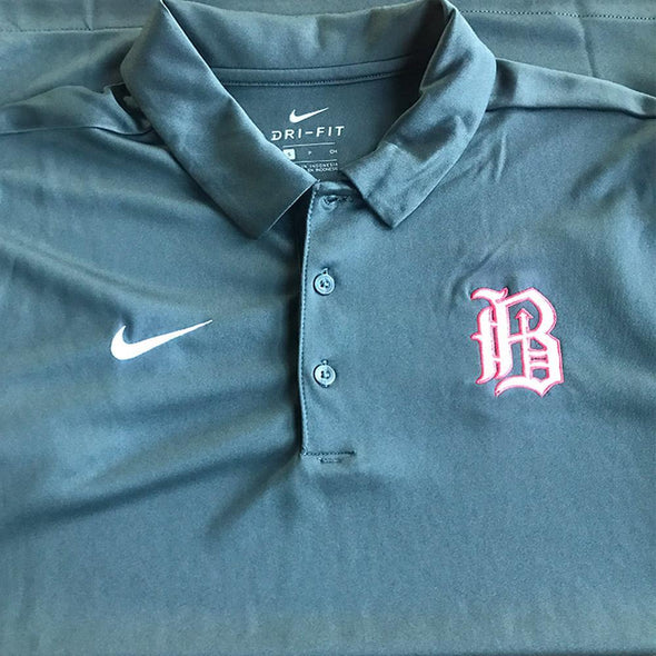 Barons "B" Polo Grey