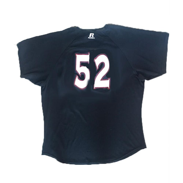 Barons Game Worn Black BP Jersey