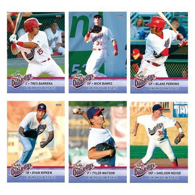 Auburn Doubledays 2016 Team Card Set