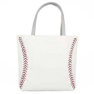 South Bend Cubs Baseball Leather Tote Bag