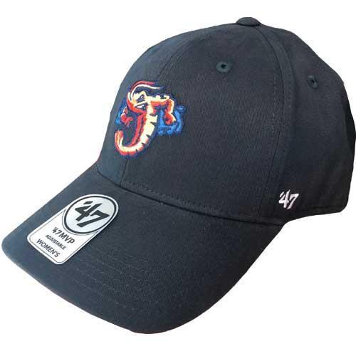 Jacksonville Jumbo Shrimp '47 Ladies Navy Basic MVP Adjustable Cap