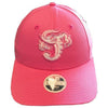 Jacksonville Jumbo Shrimp New Era Ladies Basic 9Forty Pink